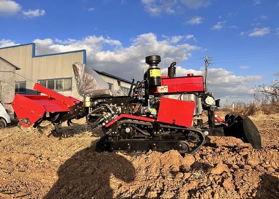 Nông nghiệp Cultivator Rotary Tiller Nông nghiệp Crawler Mini máy kéo 25 HP