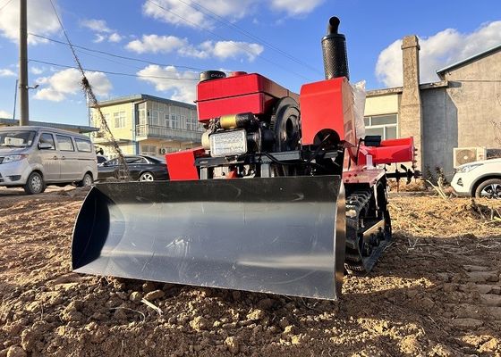 Nông nghiệp Cultivator Rotary Tiller Nông nghiệp Crawler Mini máy kéo 25 HP