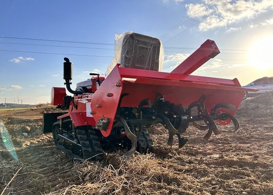 Nông nghiệp Cultivator Rotary Tiller Nông nghiệp Crawler Mini máy kéo 25 HP