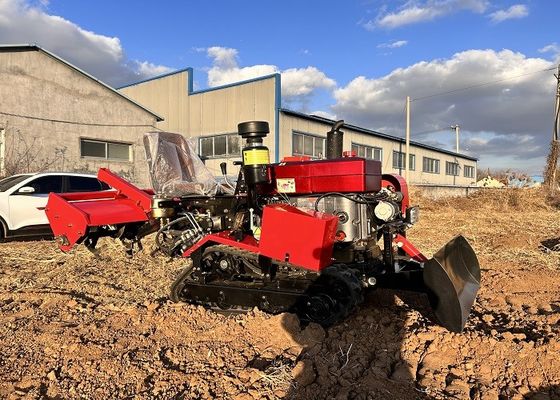 Máy kéo crawler nông nghiệp nhỏ gọn 25 Hp Mini Dozer Crawler Tractor