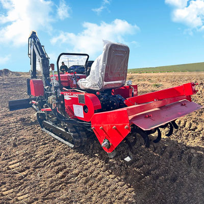 35 HP Garden Mini Crawler Tractor HYCT-25D Với Dozer phía trước