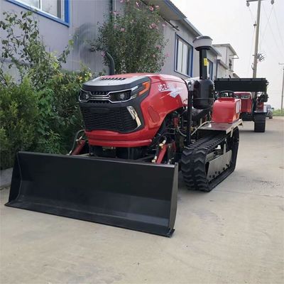 Máy kéo đất khô nhỏ gọn 50HP với các công cụ nông nghiệp