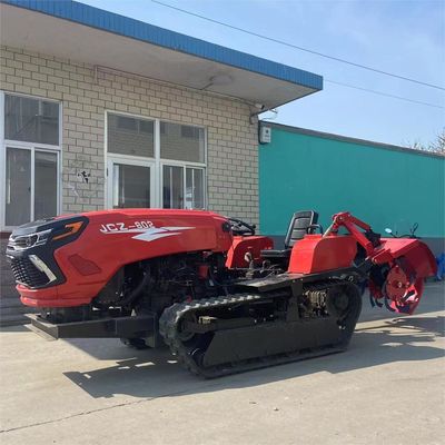 Máy kéo đất khô nhỏ gọn 50HP với các công cụ nông nghiệp