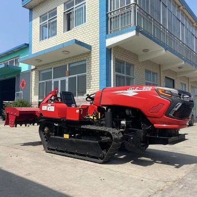 Thiết bị nông nghiệp crawler compact đa chức năng với bộ tải và máy kéo