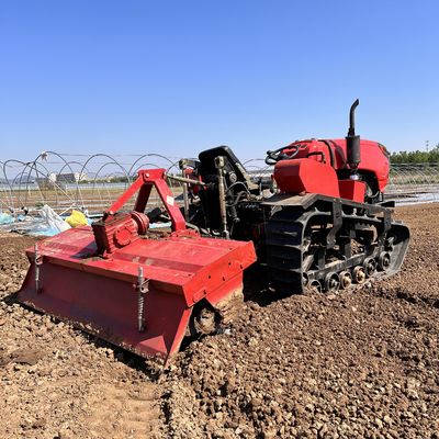 Thiết bị nông nghiệp crawler compact đa chức năng với bộ tải và máy kéo