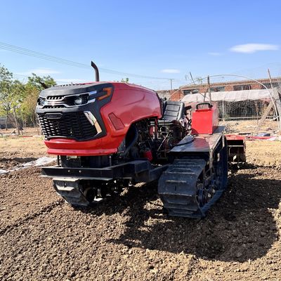 Thiết bị nông nghiệp crawler compact đa chức năng với bộ tải và máy kéo