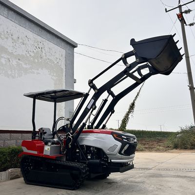 Garden Crawler Track Tractors 50HP 60HP Máy kéo nông trại nhỏ Crawler với máy tải