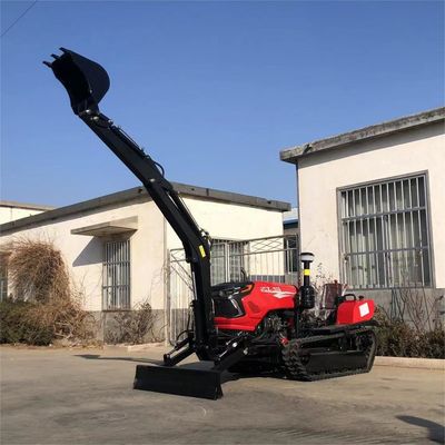 Mini Utility Tiller 50 HP Rotary Mini Crawler Tractor Thiết bị nông nghiệp