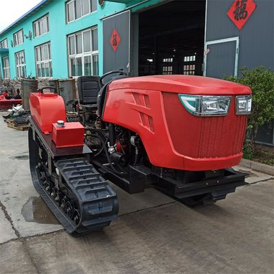 Bộ máy kéo mini crawler hoàn toàn tự động 80HP Rotary Mini Cultivator