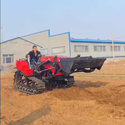 Crawler Track Tractor Máy nông nghiệp 80 mã lực Máy kéo với máy tải