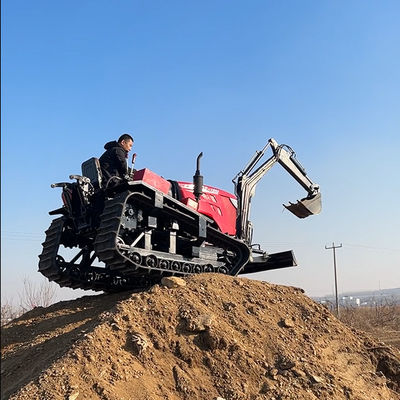 Orchard Farm Garden Máy kéo động cơ diesel với máy cắt cỏ Excavator Máy nông nghiệp