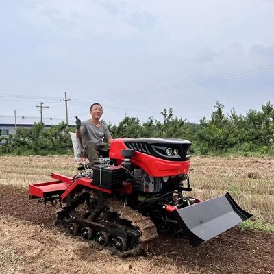 Máy kéo nông nghiệp nông nghiệp nhỏ với chỗ ngồi / phụ kiện máy kéo / dụng cụ