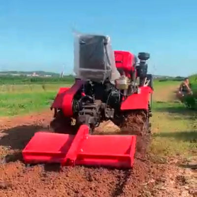 Máy kéo nông nghiệp nông nghiệp nhỏ với chỗ ngồi / phụ kiện máy kéo / dụng cụ