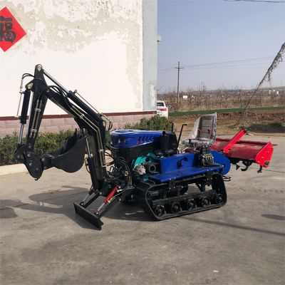 Dozer năng lượng điện nông nghiệp 35hp Máy kéo xoay từ xa vườn nhỏ