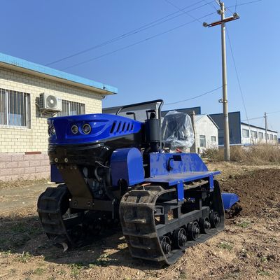 Đáng tin cậy 35 mã lực máy kéo Crawler Tiller Rotary Crawler Cultivator máy kéo