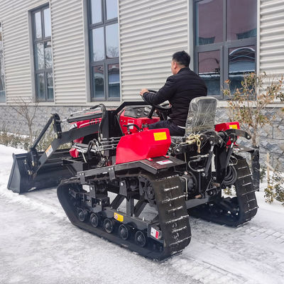 OEM ODM Farm Crawler Tractor / Mini Tractor 50 Hp Với Chậu Đầu Đầu
