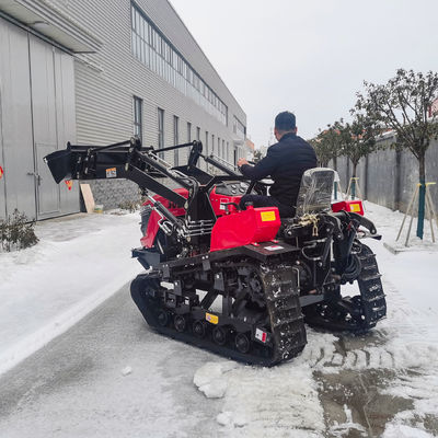 OEM ODM Farm Crawler Tractor / Mini Tractor 50 Hp Với Chậu Đầu Đầu