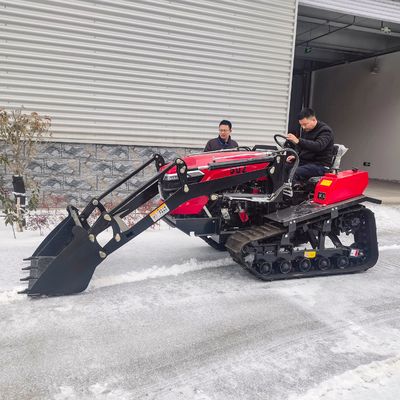 OEM ODM Farm Crawler Tractor / Mini Tractor 50 Hp Với Chậu Đầu Đầu