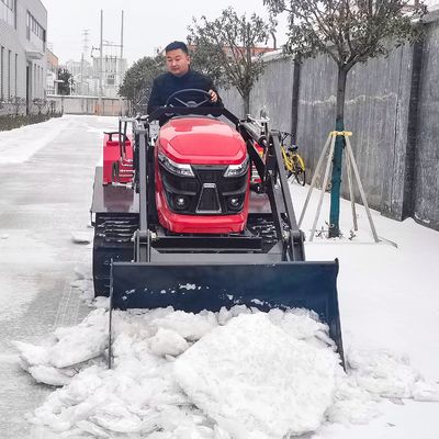 OEM ODM Farm Crawler Tractor / Mini Tractor 50 Hp Với Chậu Đầu Đầu