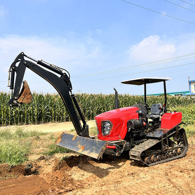Nhiều mục đích xoay Mini Crawler máy kéo Công cụ nông nghiệp / xoay Mini Cultivator