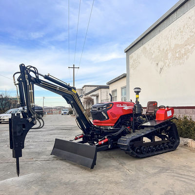Máy kéo crawler compact Công cụ nông nghiệp Máy kéo xoay bộ phận máy kéo nông nghiệp