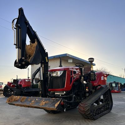 Nông nghiệp Máy kéo loại đường ray nhỏ Máy kéo crawler nông nghiệp đa năng