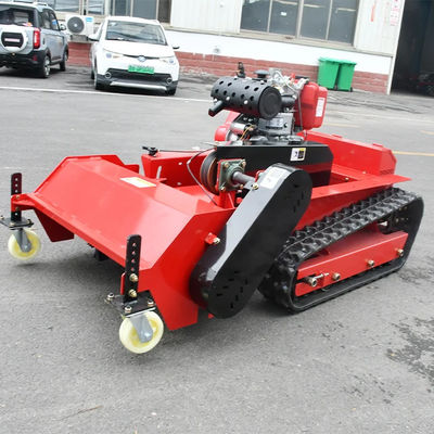 Máy cắt cỏ bằng dao búa, Máy cắt cỏ robot tự động điều khiển từ xa