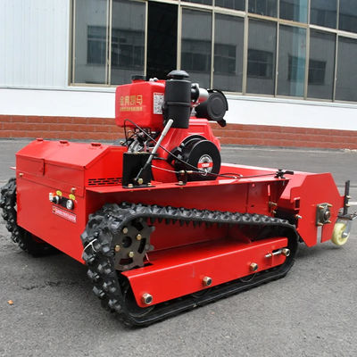 Máy cắt cỏ bằng dao búa, Máy cắt cỏ robot tự động điều khiển từ xa