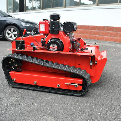 Máy cắt cỏ bằng dao búa, Máy cắt cỏ robot tự động điều khiển từ xa