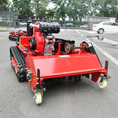 Máy cắt cỏ theo chiều dốc điều khiển từ xa, máy cắt cỏ tất cả các địa hình máy kéo